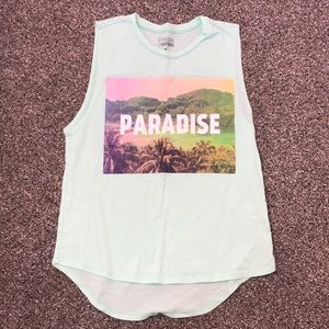 loose fit tank top, comfy